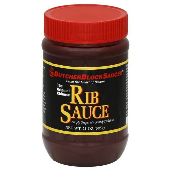 Butcher Block Sauces The Original Chinese Rib Sauce