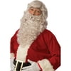 Deluxe Santa Wig/Beard Set Adult Christmas Accessory