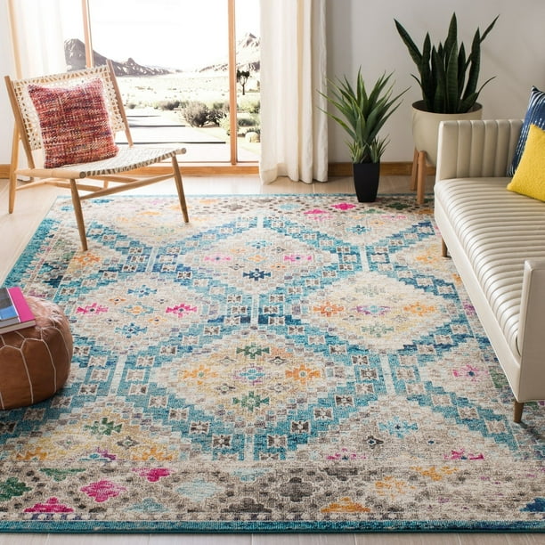 Safavieh Madison Lanford Vintage Geometric Area Rug or Runner Walmart