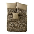 thumbnail image 3 of VCNY Home Cheetah 6-Piece Brown Animal Print Reversible Bed in a Bag, Twin XL, Adult, Unisex, 3 of 9