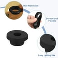 thumbnail image 3 of Uxcell 4Pack Rubber Grommets 22mm Drill Hole, 13mm ID Top Hat Hole Plug Grommet, 3 of 6