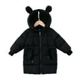 thumbnail image 2 of zanvin Kids Baby Girl Boy Winter Hooded Coat Cloak Jacket Thick Warm Outerwear Clothes Gifts for 9-12 Months, 2 of 6