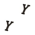 thumbnail image 3 of Guardoinrt Metal House Number Plaque Durable And Rustproof Easy To Install Not Easy To Fade Metal Letters House Numbers B17--Y 2Set, 3 of 6