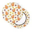 thumbnail image 7 of Uemuo Cartoon Squirrel Pattern Round Bar Stool Seat Covers Washable Stool Cushion Slipcover Elastic Bar Chair Covers-, 7 of 7