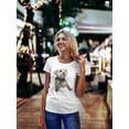 thumbnail image 2 of Yorkie Dog Leaning T-Shirt Women -SPIdeals Designs, Female Medium, 2 of 4