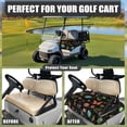 thumbnail image 4 of Whosucclay Butterfly Floral Insect Print 4-Pocket Golf Cart Seat Protector for EZGO Yamaha Club Car Icon, 4 Front Pockets Cover Blanket Cushion Cover, 4 of 7