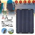 thumbnail image 3 of Lohoms 60W Solar Panel, 18V Trickle Charger Battery Charger Solar Panel Kit Maintainer Boat Car RV, 3 of 9