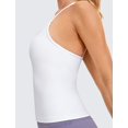 thumbnail image 4 of Musculosa CRZ YOGA Butterluxe Racerback Blanca Talle S, 4 of 5