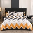 thumbnail image 1 of Black Marble Duvet Cover Set Modern Abstract Marbling Bedding Set for All Seasons Microfiber 1 Comforter Cover and 2 Pillowcases, 1 of 7