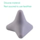 thumbnail image 4 of Bola SóLida de Cono de Masaje de Silicona LiberacióN del MúSculo Psoas Espalda Cuello OmóPlato Pie Yoga RelajacióN Triangular 1, 4 of 5