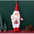 thumbnail image 1 of Decoraciones Navideñas Fiudx Adornos Navideños Muñeco de Papá Noel Colgante Para Árbol de Navidad, 1 of 3