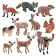 thumbnail image 4 of 10x animales modelo animales figuras juguetes realistas animales de salvajes figuritas bosque adornos para mesa sala de estar, 4 of 9