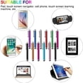 thumbnail image 4 of Stylus [10-Pack] Universal Capacitive Touch Stylus for Tablet, iPad Mini, iPad Pro, iPad Air, Smartphone, Samsung Galaxy - Multiple Colors, 4 of 5