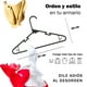 thumbnail image 3 of Ganchos para Ropa Art Hoof 100 piezas Resistente Para Todo Tipo de Ropa, 3 of 9