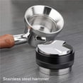 thumbnail image 3 of Wosthever Máquina de polvo de tela de café de acero inoxidable Máquina de polvo de prensa de martillo de café en polvo de tres hojas Juegos de servir café y té 51 mm Wosthever HA027204-01, 3 of 6