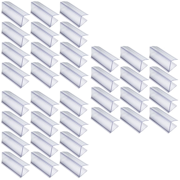 90 pcs Sign Holder Label Holder Supermarket Retail Price Label Display Holder