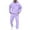 Light Purple%GC%, variant on CONZONE Mens 2 Piece Sweatsuits Casual Men's Jogging Tracksuit Set Letter Graphic Pullover Hoodie Pants Sweat Suit for Men Cozy Fall Winter Athletic Track Suit Outfits