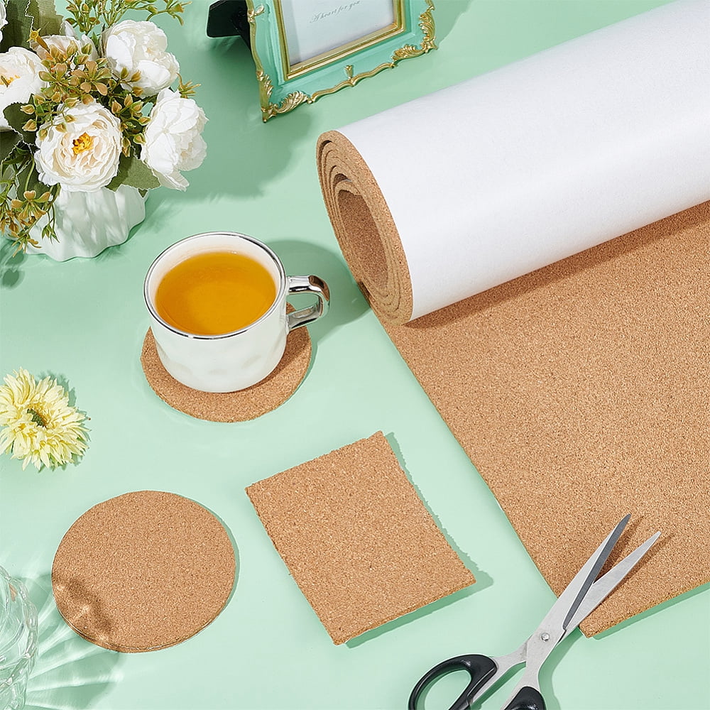 78.7x11.8inch Self Adhesive Cork Roll Bulletin Board Roll DIY Cork Material (5mm Thick) Easy-Cut Self-Stick Surface