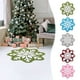 thumbnail image 1 of Snowflakes Rug Winter Snowflake Doormat Snowflake Welcome Mat Cute Christmas Decorative Non-Slip Washable Door Mats For Indoor Outdoor Entrance Home Bathroom, 1 of 6