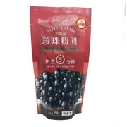 Wufuyuan Boba Tapioca Pearls 3-Pack Variety (Black, Rainbow, Green Tea) with 50 Animal Design Straws