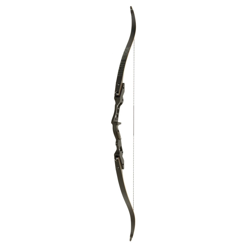 October Mountain Night Ridge ILF Recurve Bow 60 in. 45 lbs RH, Black