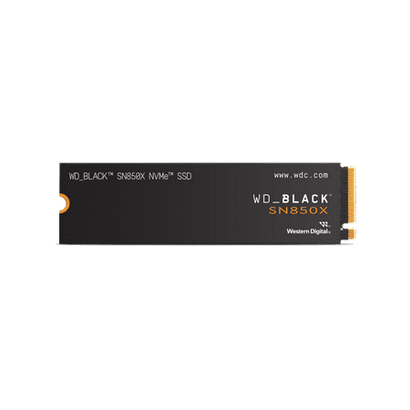 WD_BLACK 4TB SN850X NVMe Internal Gaming SSD Solid State Drive - Gen4 PCIe, M.2 2280, Up to 7,300 MB/s - WDS400T2X0E