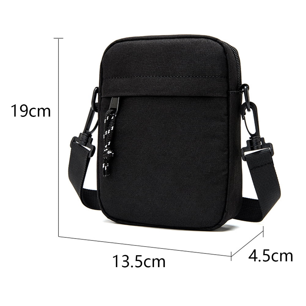 Cross-body shoulder bag Portable hiking bike USB charger