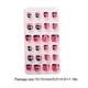 thumbnail image 4 of Seitruly 1 Juego de puntas de uñas artificiales, prensa en las uñas para niños, dibujos animados, uñas postizas, pegatinas cortas, cubierta completa, Type3 NO3 Seitruly CE011465-11, 4 of 6