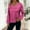 *Hot Pink, variant on ClodeEU Women's Sequin Shirts,Long Sleeve V Neck Sparkly Top,Casual Trendy T Shirts Green,Womens Plus XL