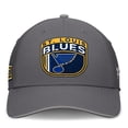 thumbnail image 2 of Men's Fanatics Gray St. Louis Blues Home Ice Flex Hat, 2 of 4