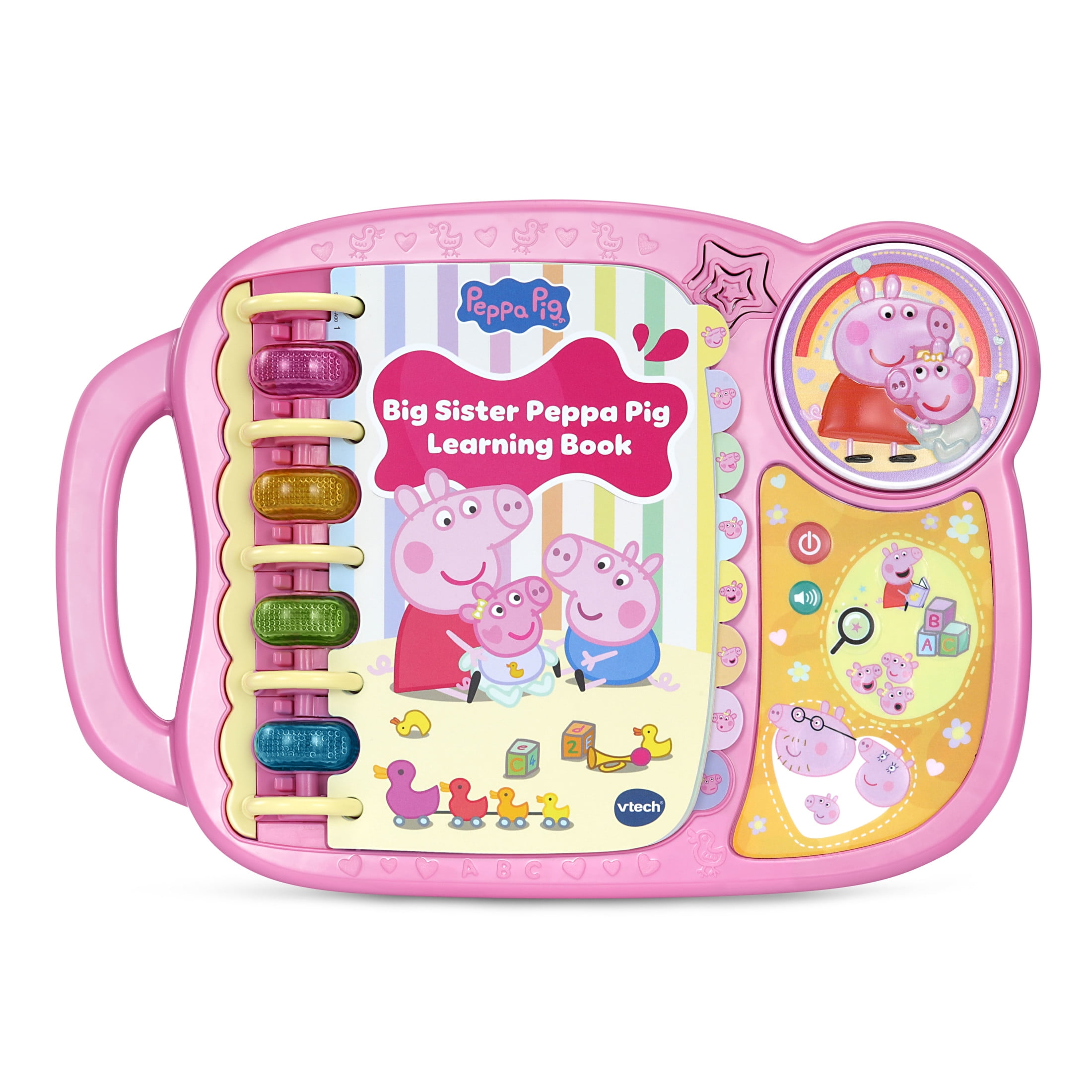 VTech Peppa Pig Big Sister Peppa Pig Learning Book Baby and Toddler Toys