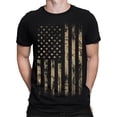 thumbnail image 2 of Pxiakgy Mens Independence Day Flag Is Fashionable Casual Soft And Comfortable Small Printed Cotton T Shirt With Rund Neck And Short Sleeves Top Black + XL, 2 of 4