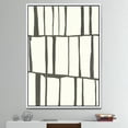 thumbnail image 3 of minimalist black and white I - Transitional Framed Canvas, 3 of 3