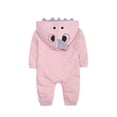 thumbnail image 3 of Coerni New Born Baby Boys Girls Cartoon Dinosaur Hoodie Romper Onesie Jumpsuit Outfits Unisex Baby Hoodies Clothes, 3 of 8