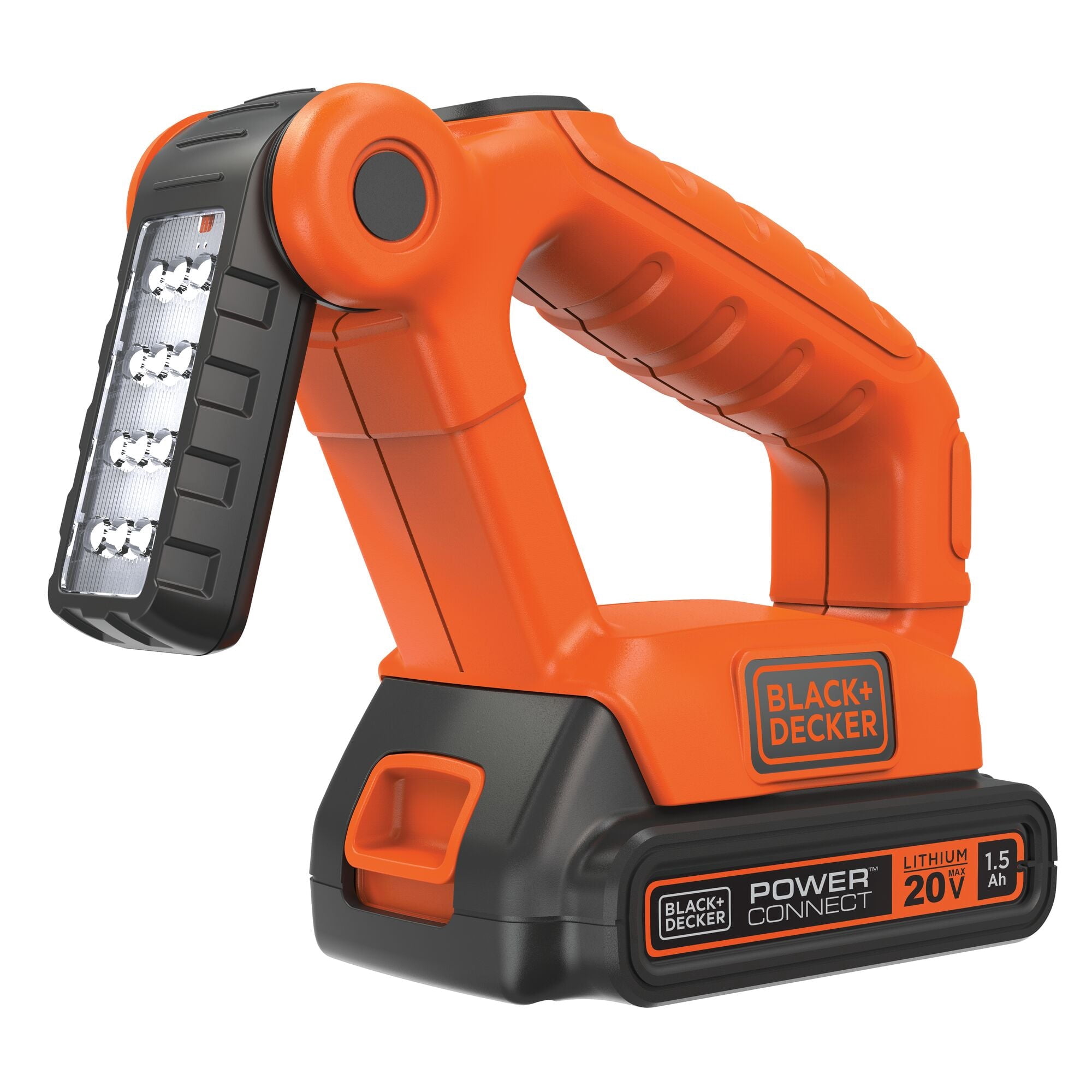 BLACK+DECKER 20V MAX* Lithium Flashlight - Battery and Charger Not Included, (BDCF20)