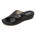thumbnail image 1 of Zapatillas cómodas para el hogar, tamaño grande, ligeras y elásticas para mujer, 1 of 4