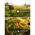 thumbnail image 2 of Guirnalda de luces solares Brightown, 22 m, 200 LED, 8 modos, resistente al agua, 2 of 6