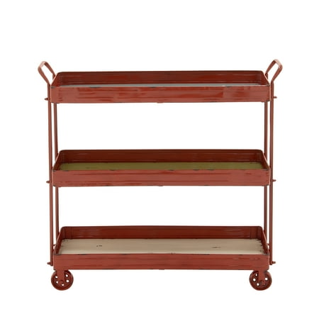 Simply Distinctive Metal Storage Cart