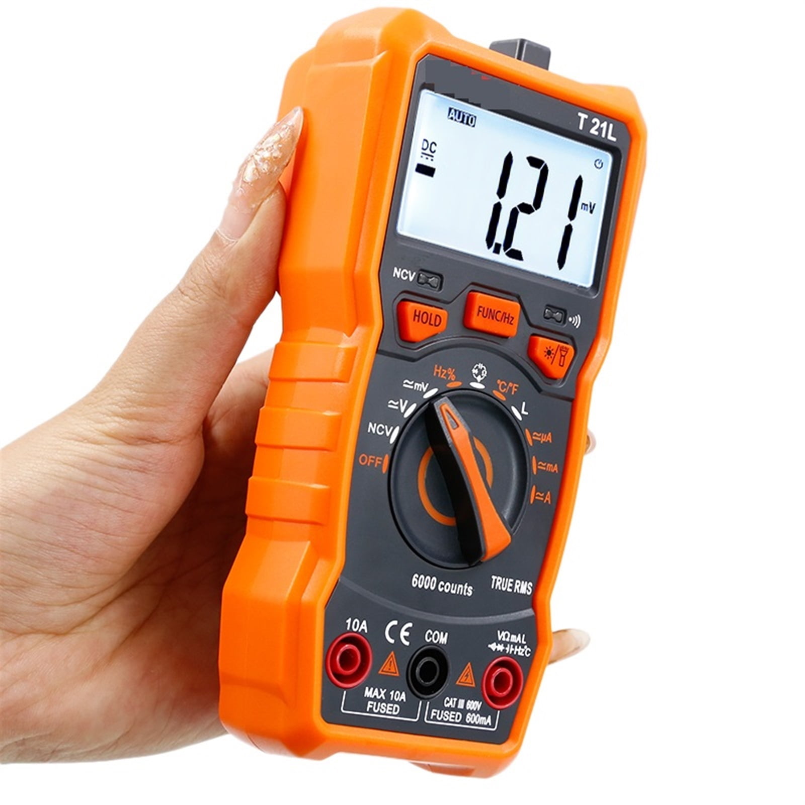 T21L Multifunctional Digital LCR Multimeter Smart Burn-Proof High-Precision Multimeter for Inductance, Capacitance, and Fre ,Versatile Measurement