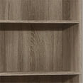 thumbnail image 3 of Bookshelf Bookcase 6 Tier 72"H Office Bedroom Laminate Brown, 3 of 4