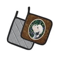 thumbnail image 2 of Dandie Dinmont Terrier Pair of Pot Holders, 2 of 2