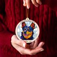 thumbnail image 4 of Tri Stained Glass Suncatcher Ornament – Ornament Gift for Family, Friends, Men & Women, Christmas 2025 Keepsake, 4 of 6