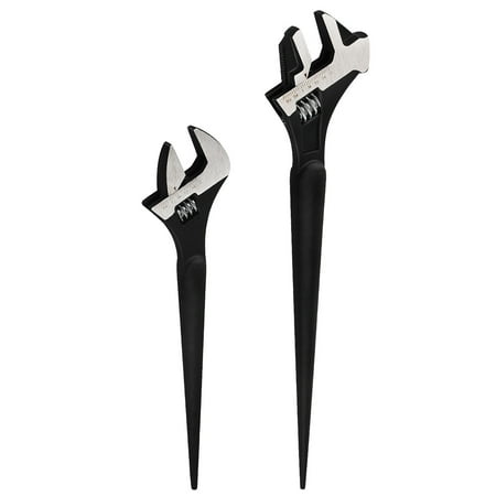 

MAXPOWER Adjustable Spud Wrench Set Heavy Duty Wide Open 12 inch and 16 inch Wrench