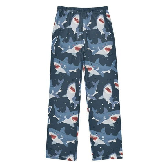 joogoo Cute Sharks Pajama Pants Pj Bottoms Sleepwear Lounge L