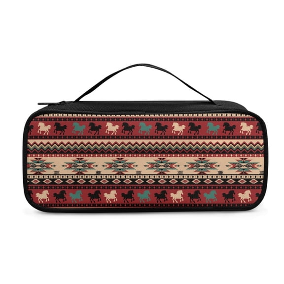 Jiueut Aztec Tribal Stethoscope Storage Bag for Doctor Nurse Accessories for Work Storage Carrying Bag for Nurse Accessories Holder Case Personalized for Stethoscope