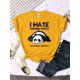 thumbnail image 3 of Camisetas gato está mirando la taza encantadora camiseta estampada para mujer estilo gótico coreano ropa de mujer divertida camiseta Vintage para mujer, 3 of 5