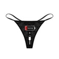 thumbnail image 1 of Sexy G-String Thongs for Women Cotton Panties T-back Tangas Charging Pattern Sticker Low Rise Underwear, 1 of 3