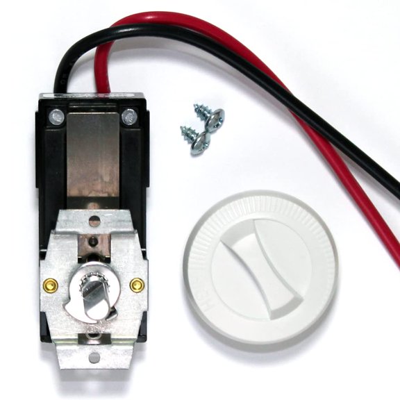 Cadet Com-Pak Electric Wall Heater Double Pole Built-In Thermostat Kit for Models CS, CM or CST (Model: CTT2W, Part: 67064), 22 Amp, 240/208/120 Volt, White