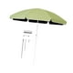thumbnail image 4 of Sombrilla para patio al aire libre, sombrilla de jardín, fácil de transportar con varillas resistentes, portátil verde, 4 of 9