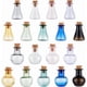 thumbnail image 1 of 18 frasquitos de colores para hechizos, 2 juegos de mini botellas de vidrio, mini botellas de pociones, frascos para deseos con tapón de corcho., 1 of 9